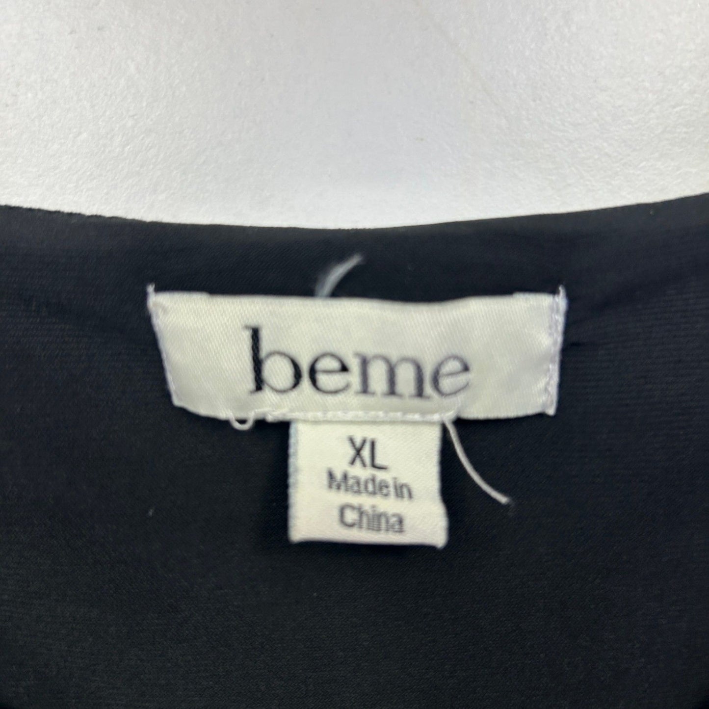 Beme Multicoloured Sheer Overlay Sleeveless V-Neck Tunic Top Blouse Size 22