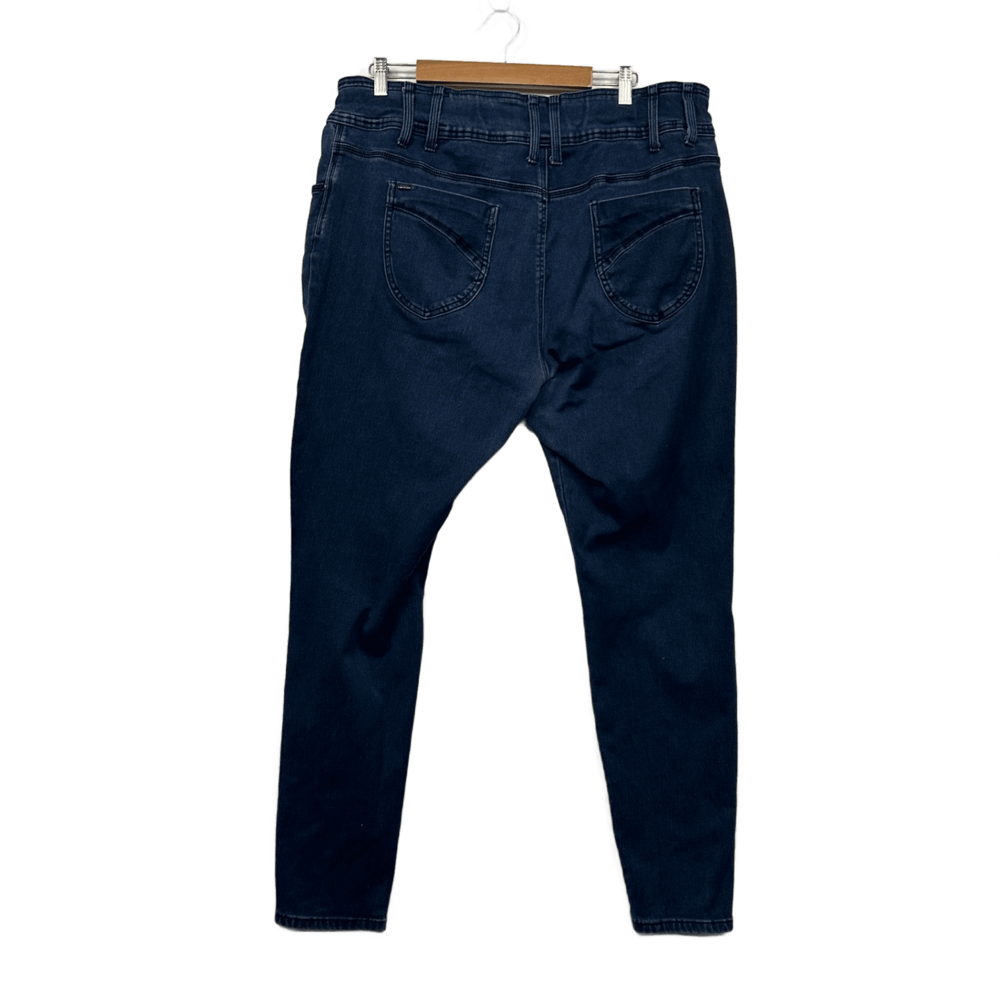 City Chic Dark Blue Harley High Rise Skinny Jeans Size 20R