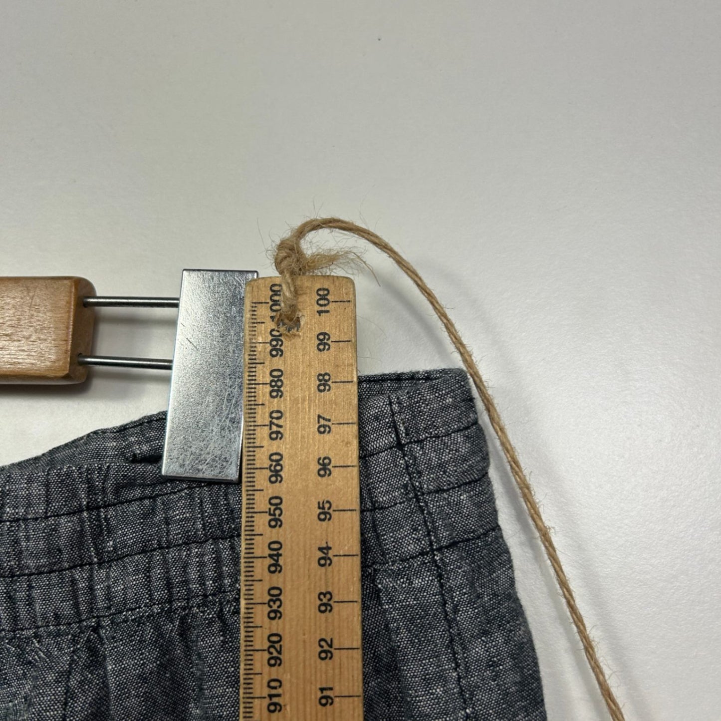 Kathmandu Linen Blend Pants Size 16 Grey Pockets