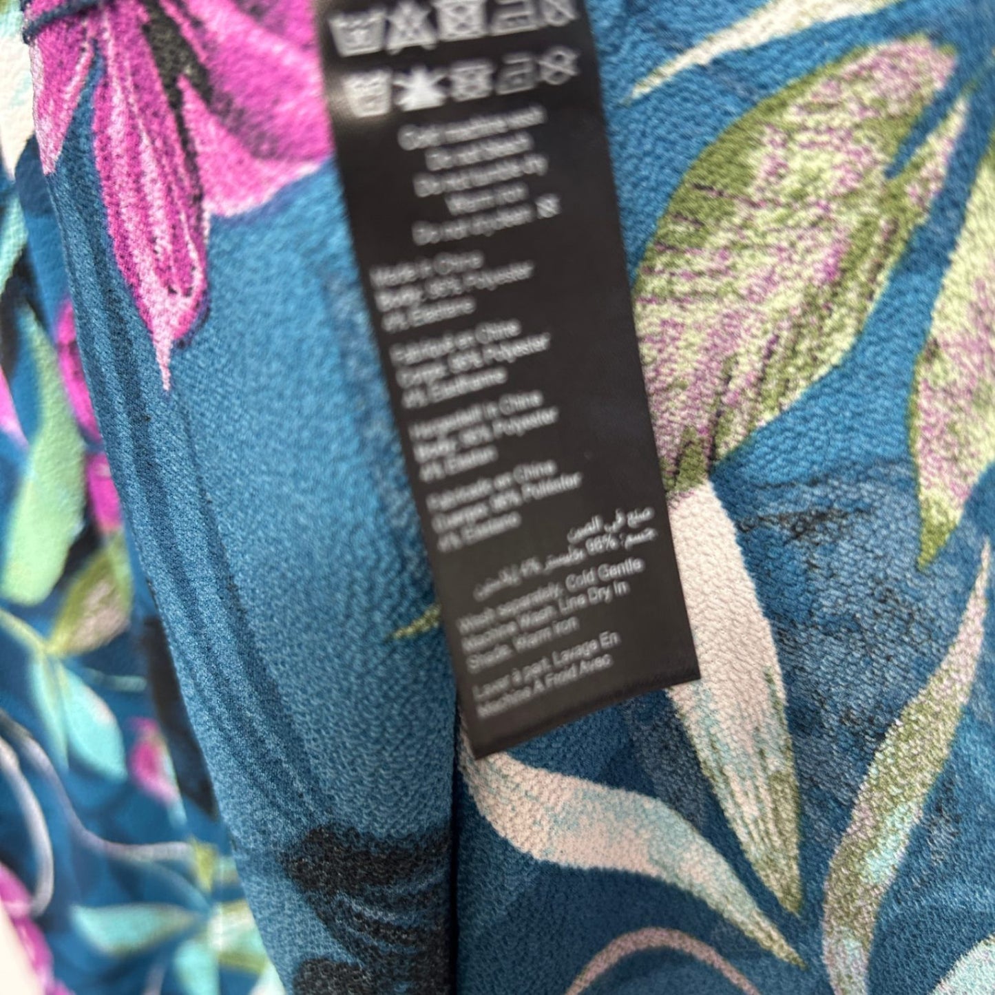 City Chic Women's Teal Short Sleeve Floral Maxi Dress Size 18 Plus M