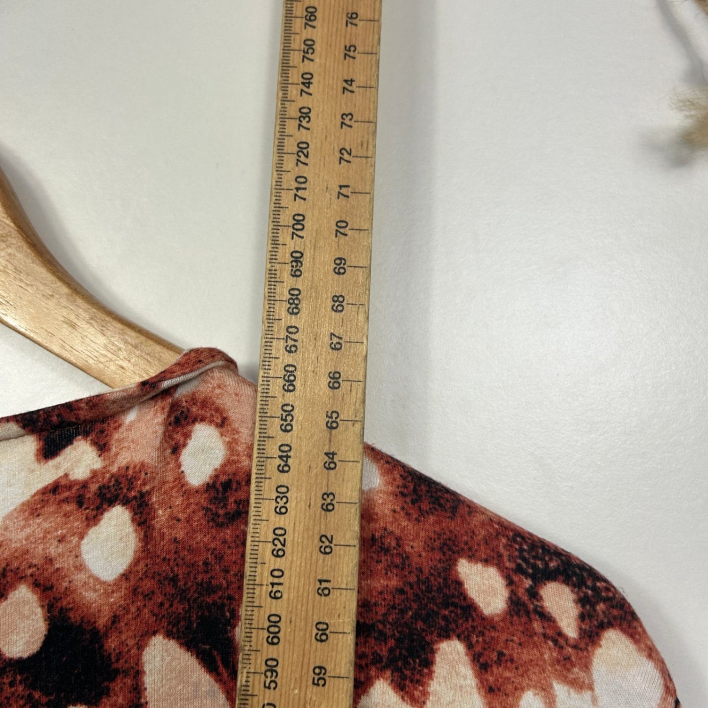 Rockmans Top Size XL 16 3/4 Sleeve Front Tie