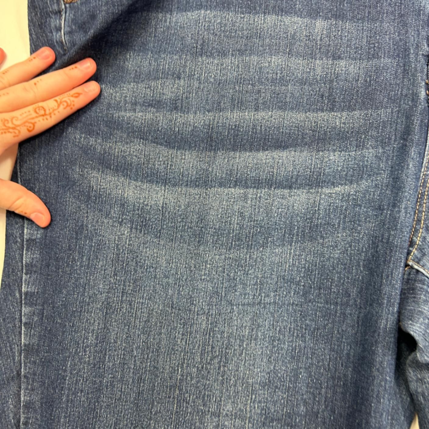 Sara Blue Straight Leg Jeans Size 24