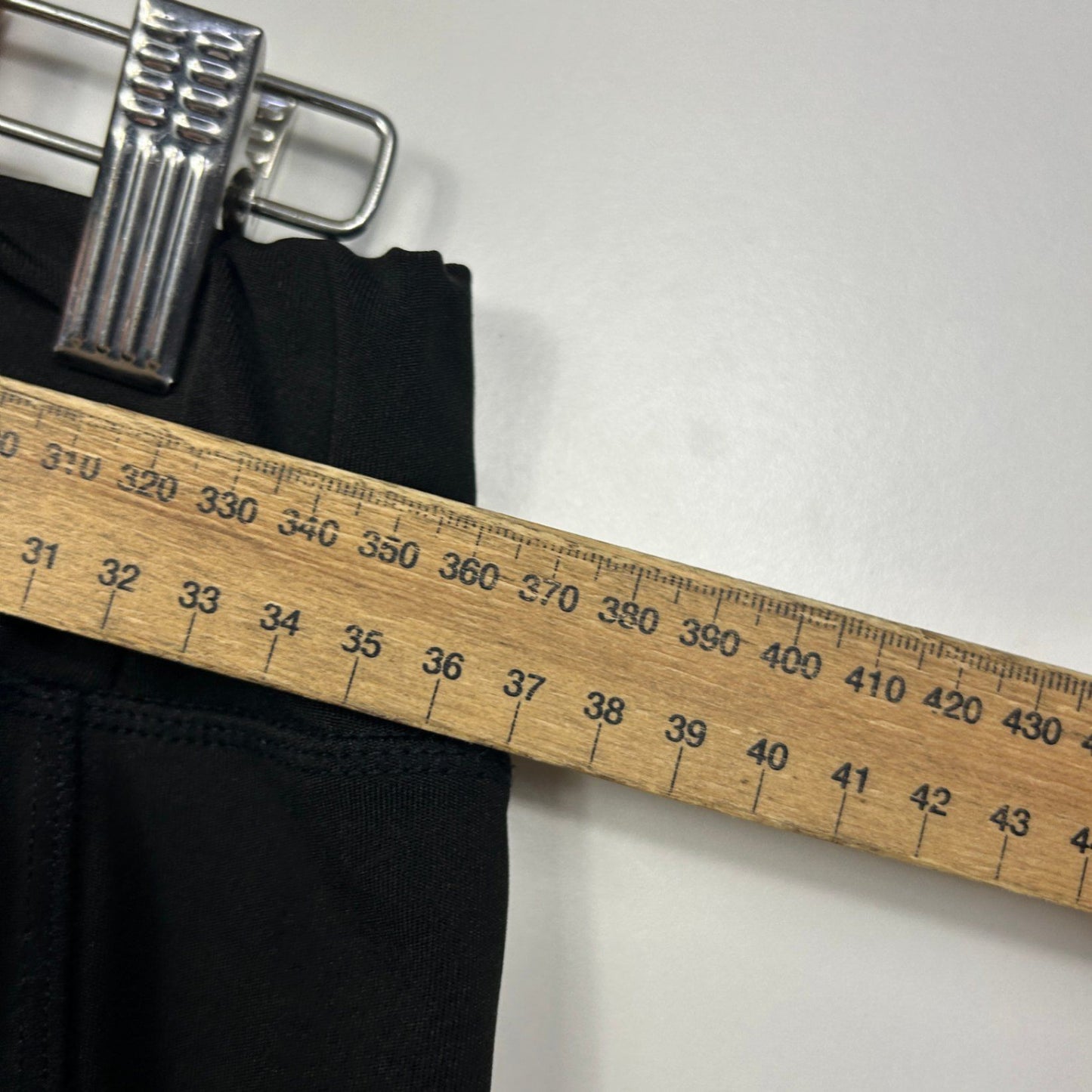 PopFit Black High Waist Active Shorts Mesh Detail Pockets Size Large