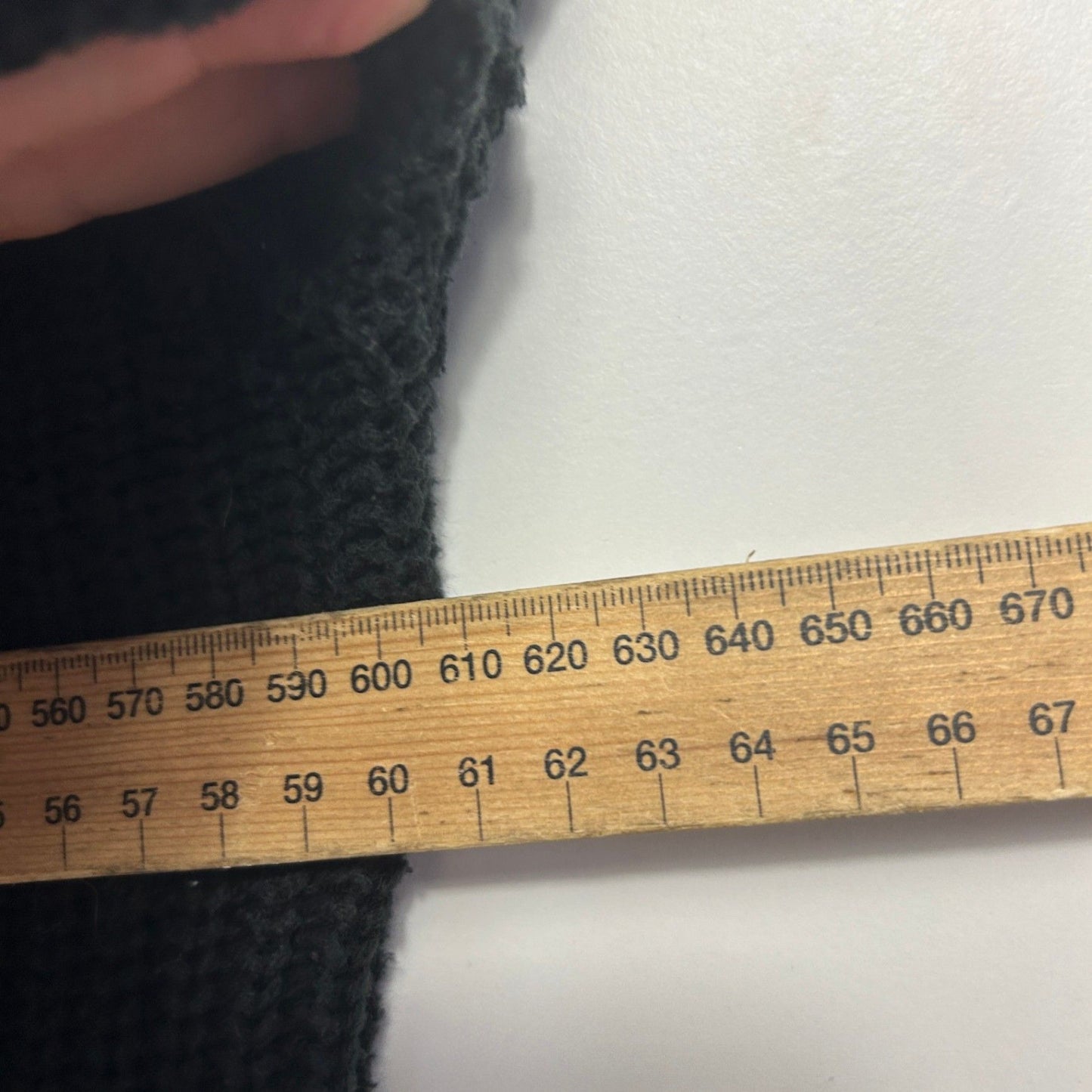 City Chic Black Knit Long Sleeve Jumper Size 16 Plus Small