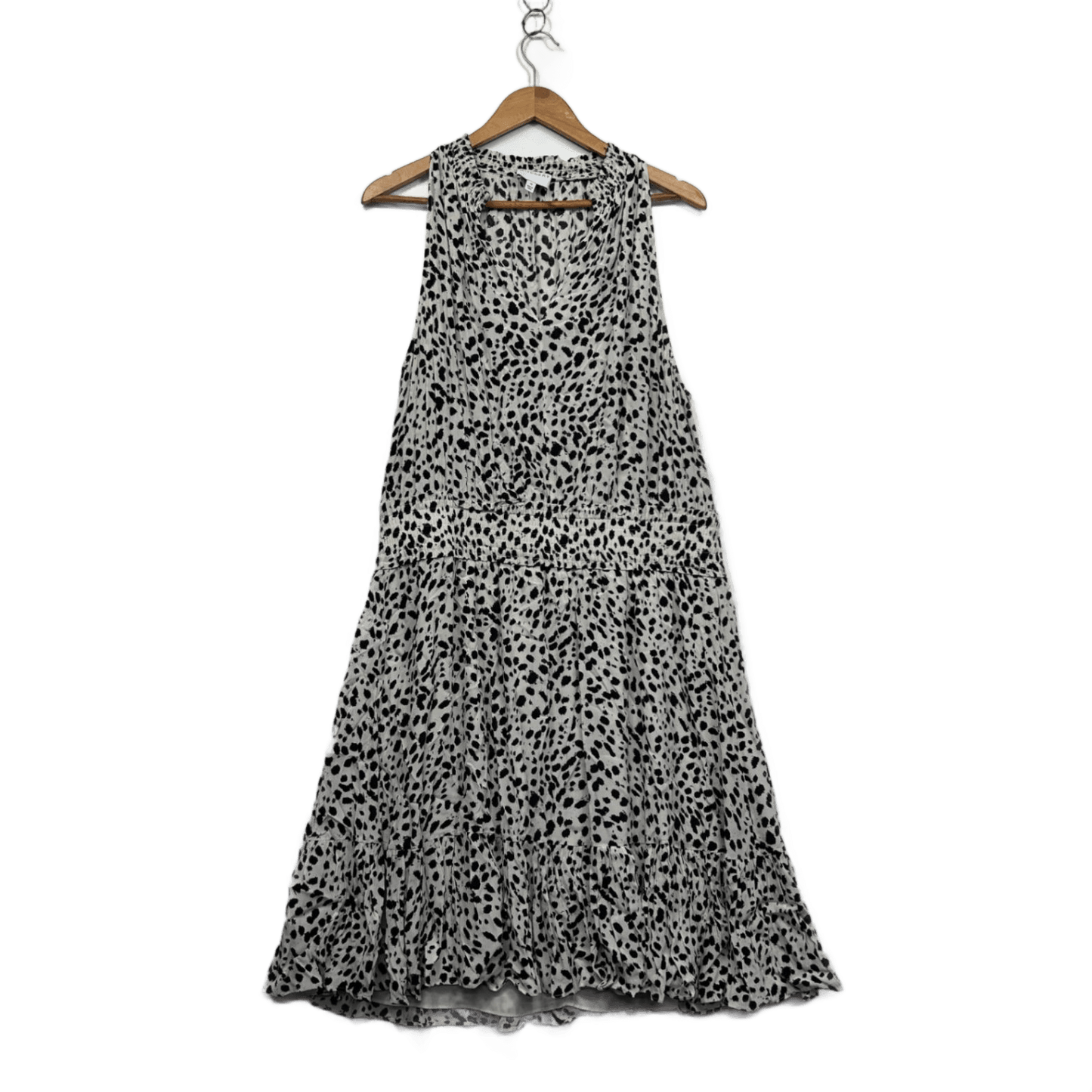Witchery Sleeveless Viscose Tiered Maxi Dress Size 16