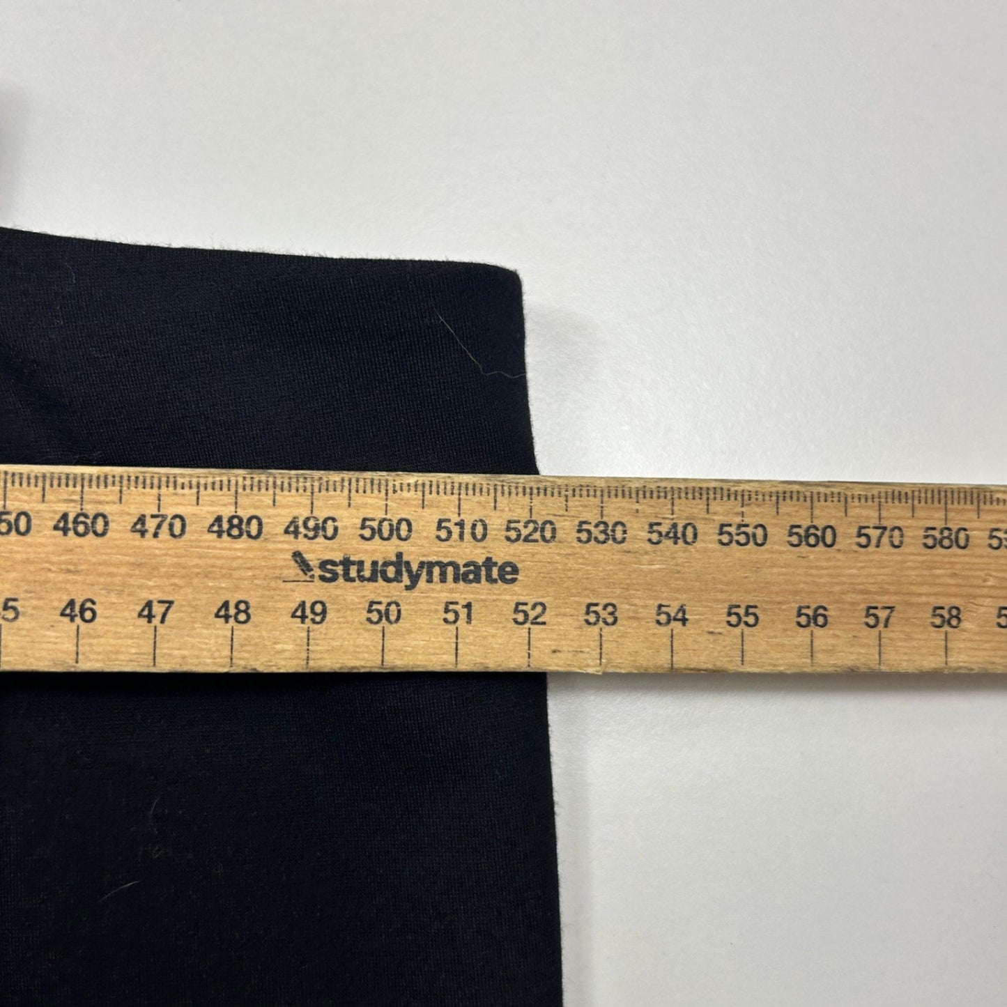 New Rockmans Button Ponte Black Pencil Skirt Size 20