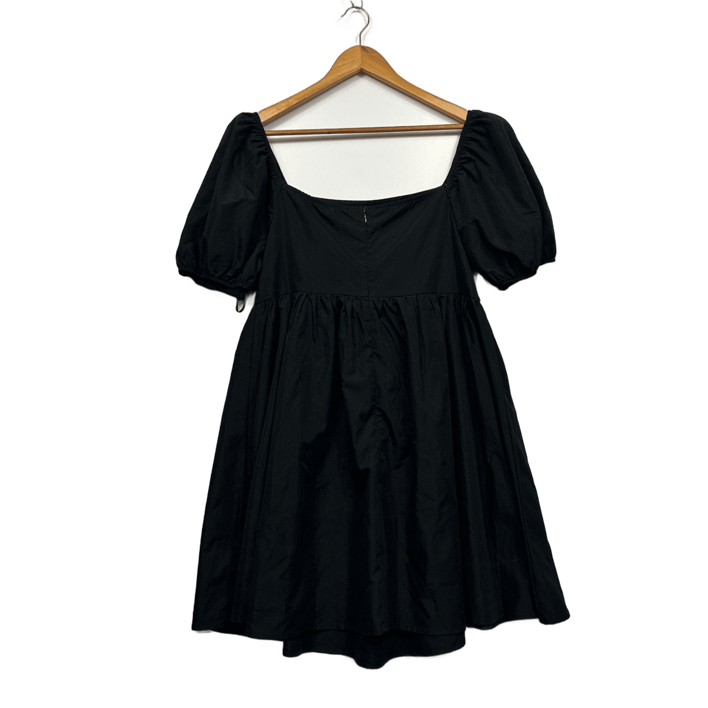 SHEIN Black Square Neck Fit & Flare Dress Size 16 1XL