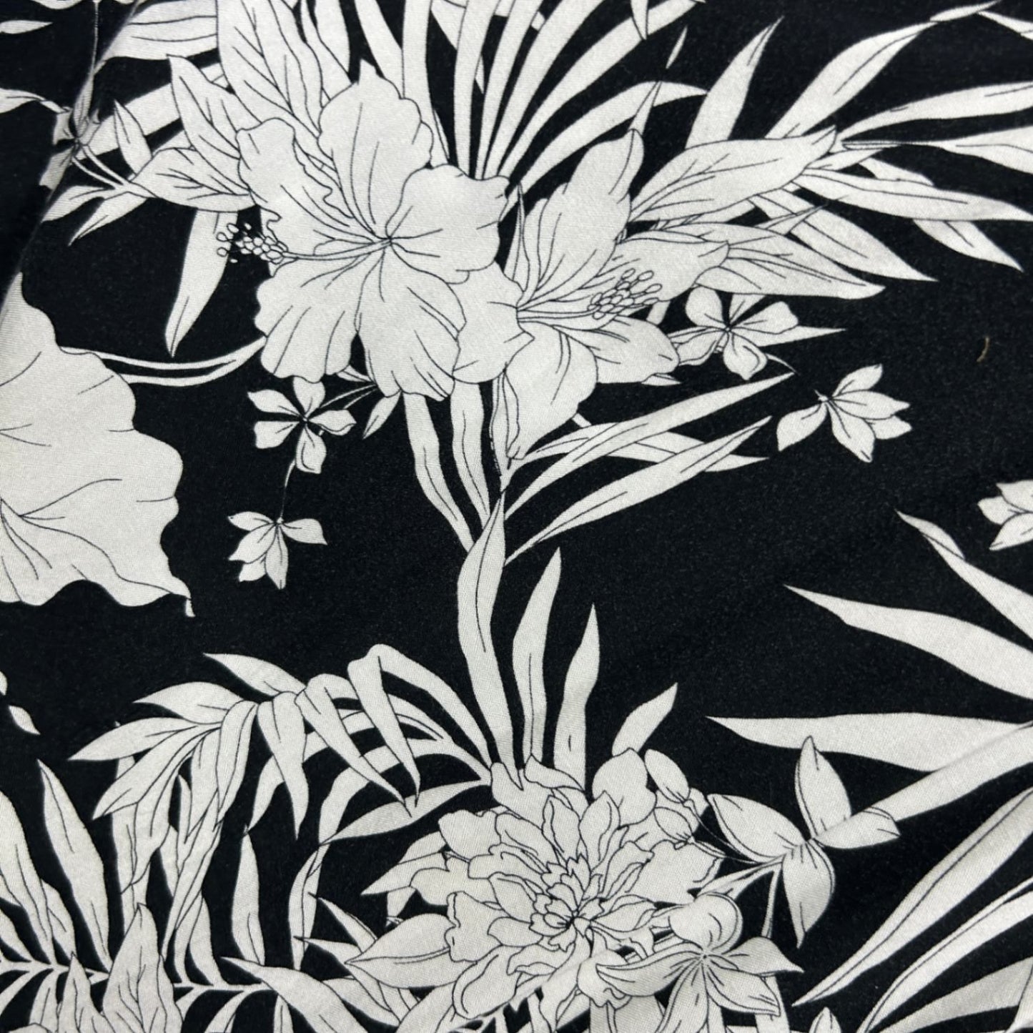 Target Black White V Neck Sleeveless Floral Maxi Dress Size 16