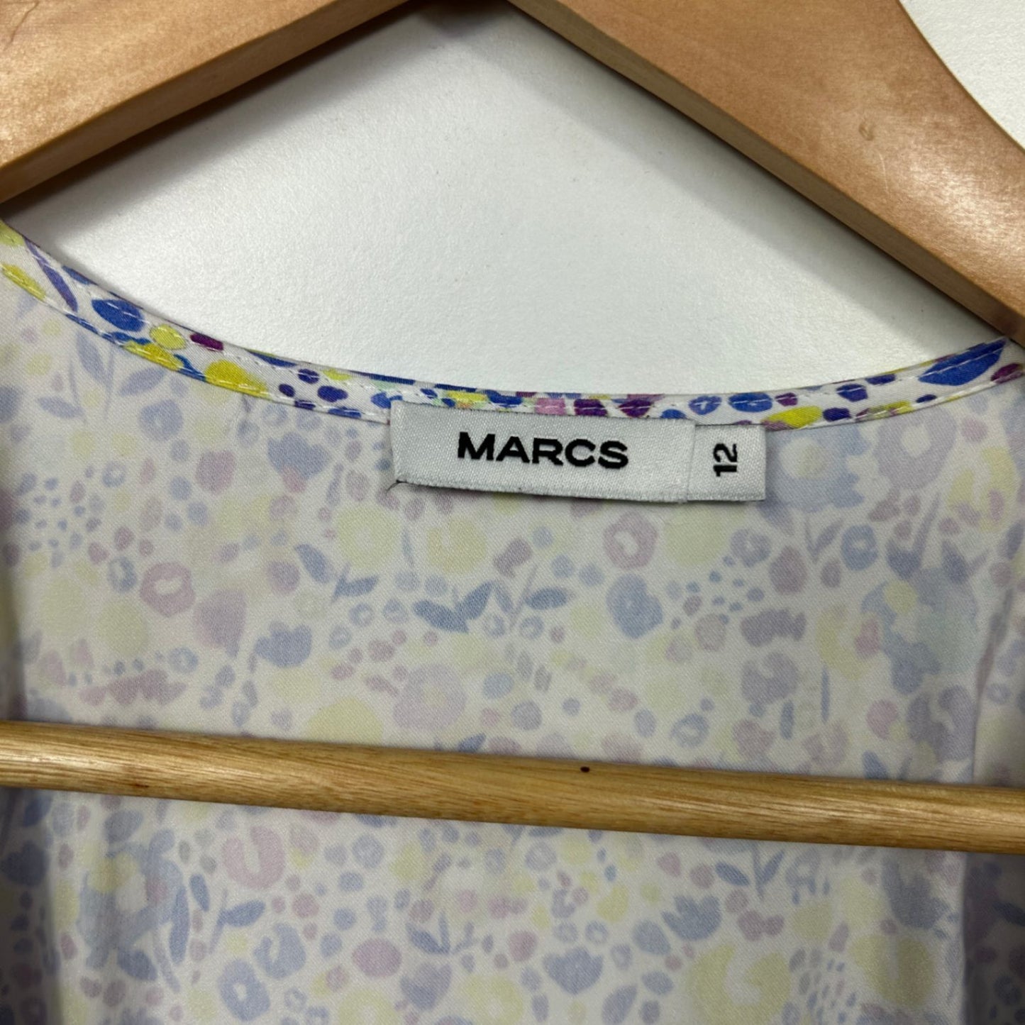 MARCS Women's Short Sleeve Floral Wrap Dress Size 12