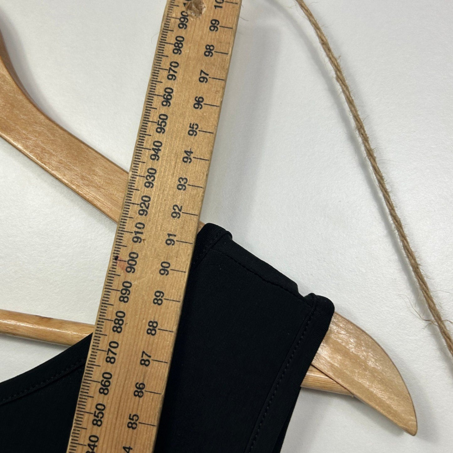 Taking Shape  Black Sleeveless Core Slip Dress Size 12 Layer