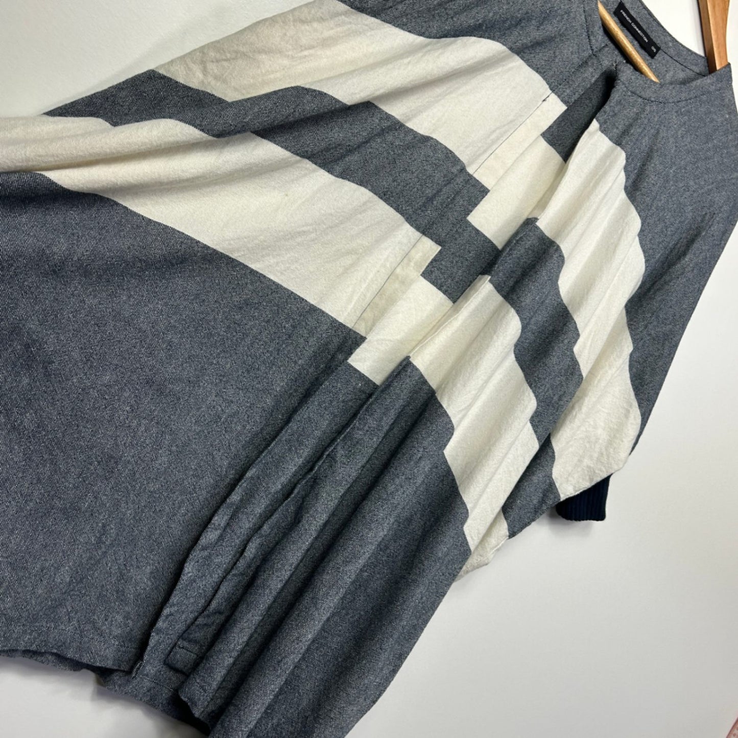 French Connection Cotton Open Front Top Jacket One Size