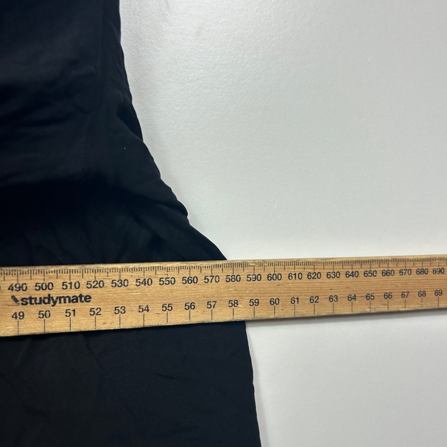 Alexia Womens Black Cotton Long Sleeve Broderie Embroidered Blouse Size 26