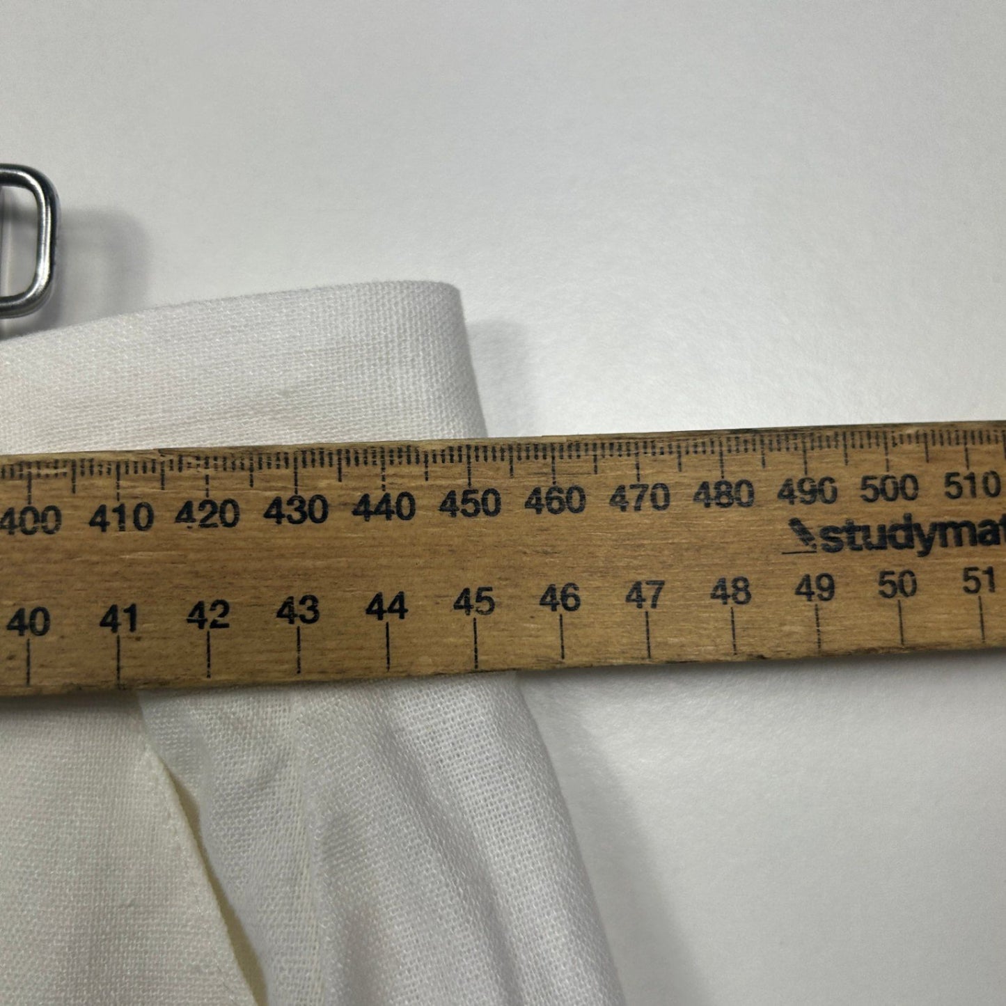 New Emerge Cream Linen Blend Casual Shorts with Pockets Size 18