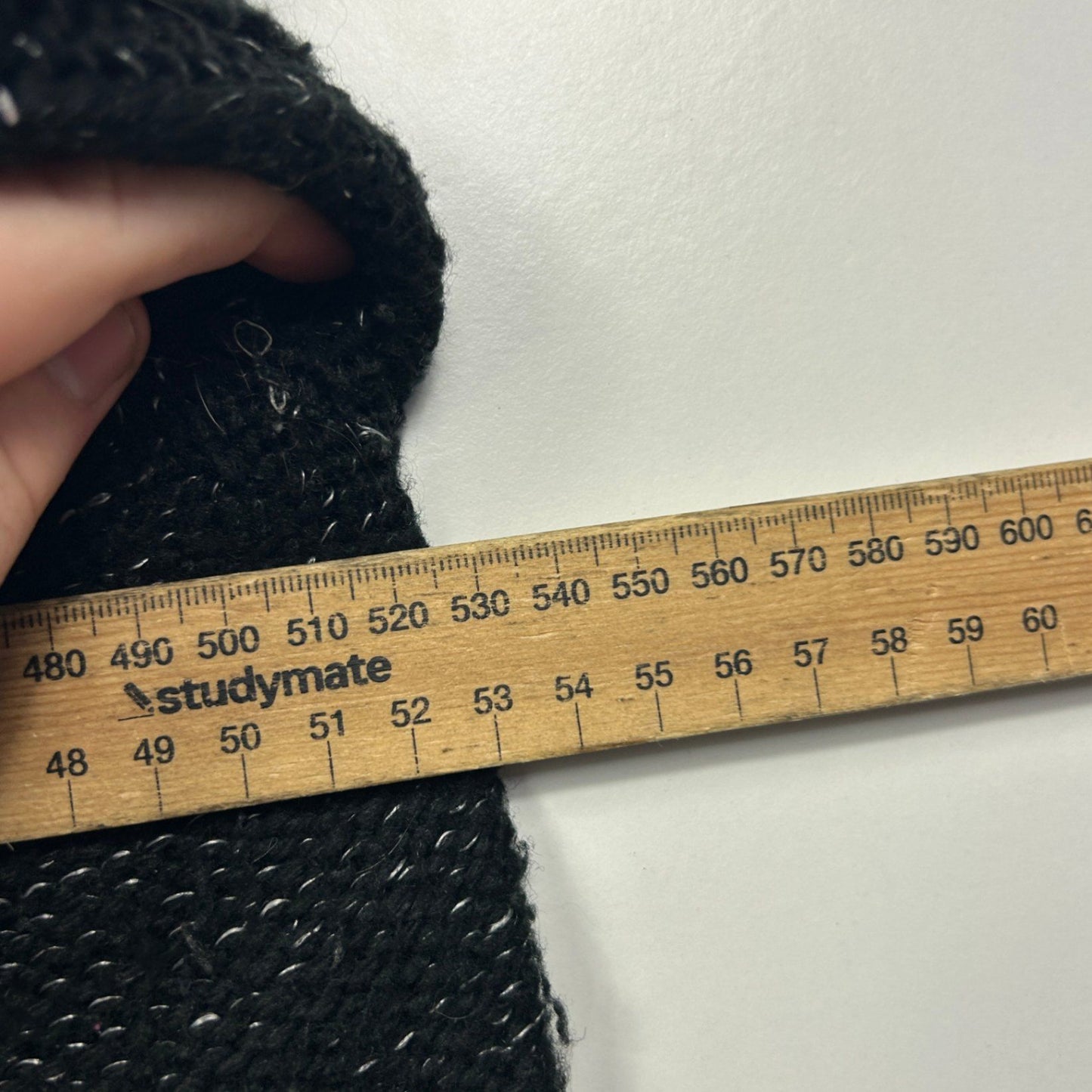 Millers Black Metallic Cape Cardigan Jumper Size XL 16