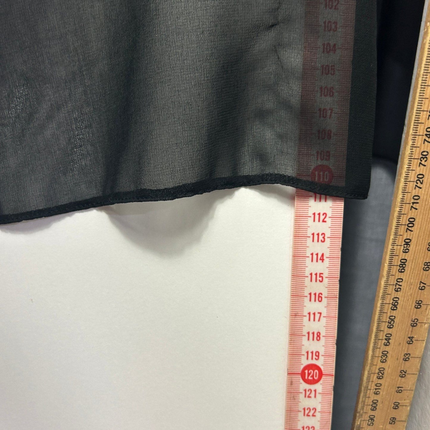 edited Women's Black Sleeveless Hi Low Sheer Overlay Slip Dress Size 16