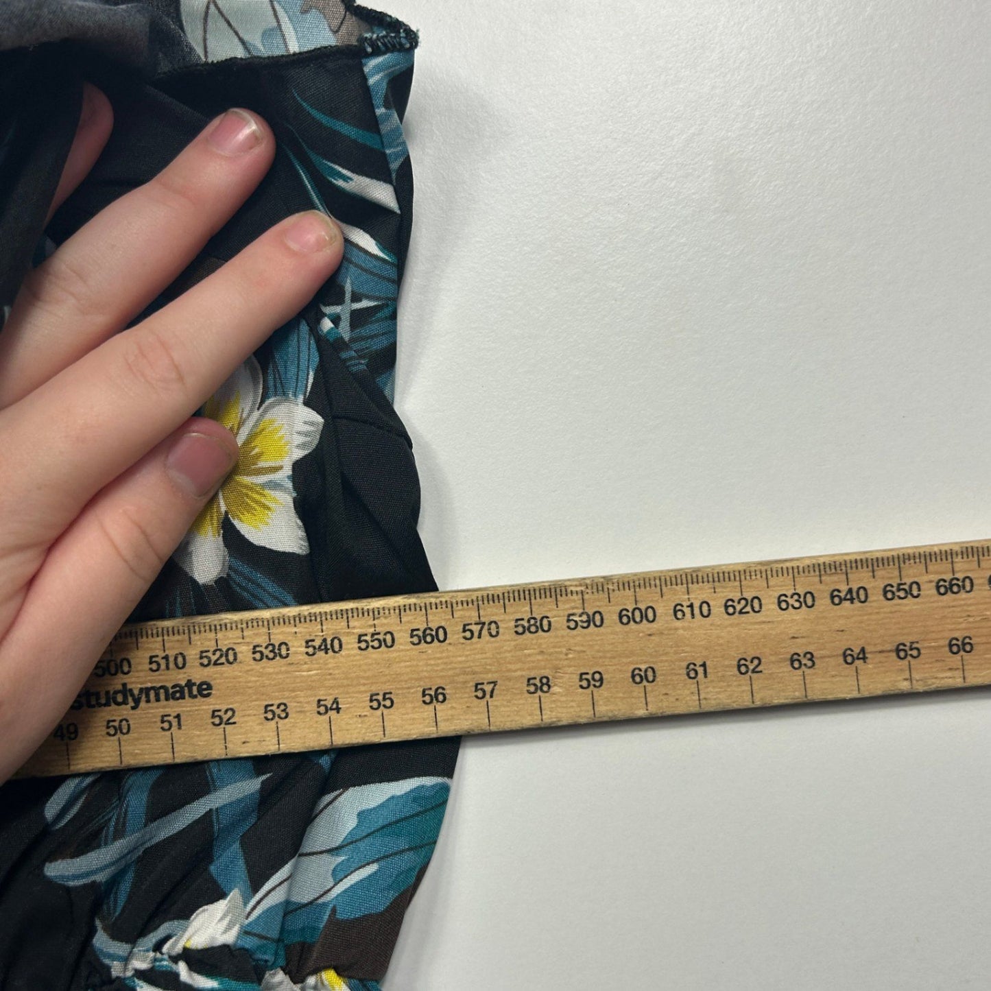 SHEIN Curve Black Floral Off Shoulder Short Sleeve Playsuit Romper 1XL 16