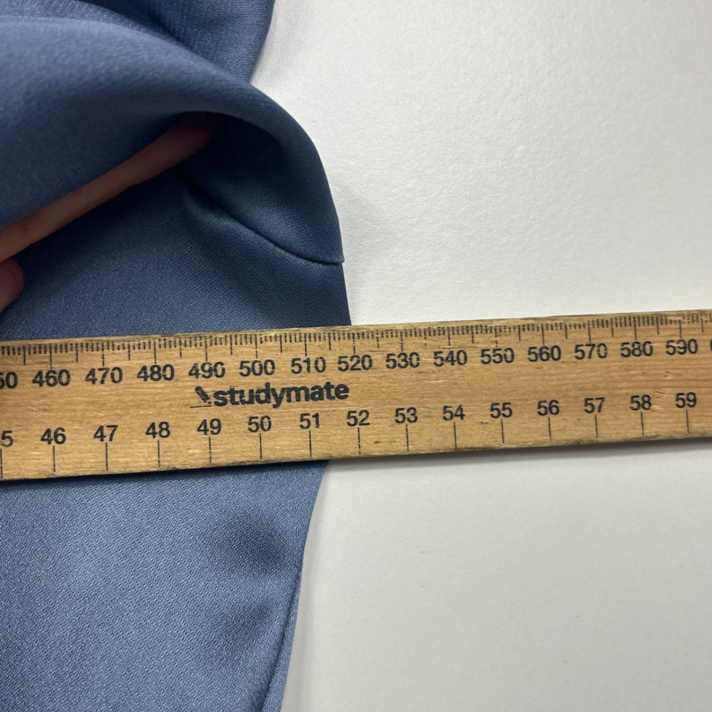 Forever New Women's Blue Button Up Long Sleeve Blouse Size 12