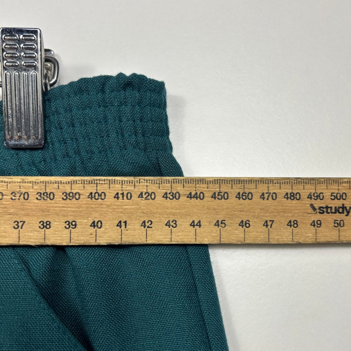 Millers Teal Straight Leg Pull On Elastic Waist Pocket Pants Size 14