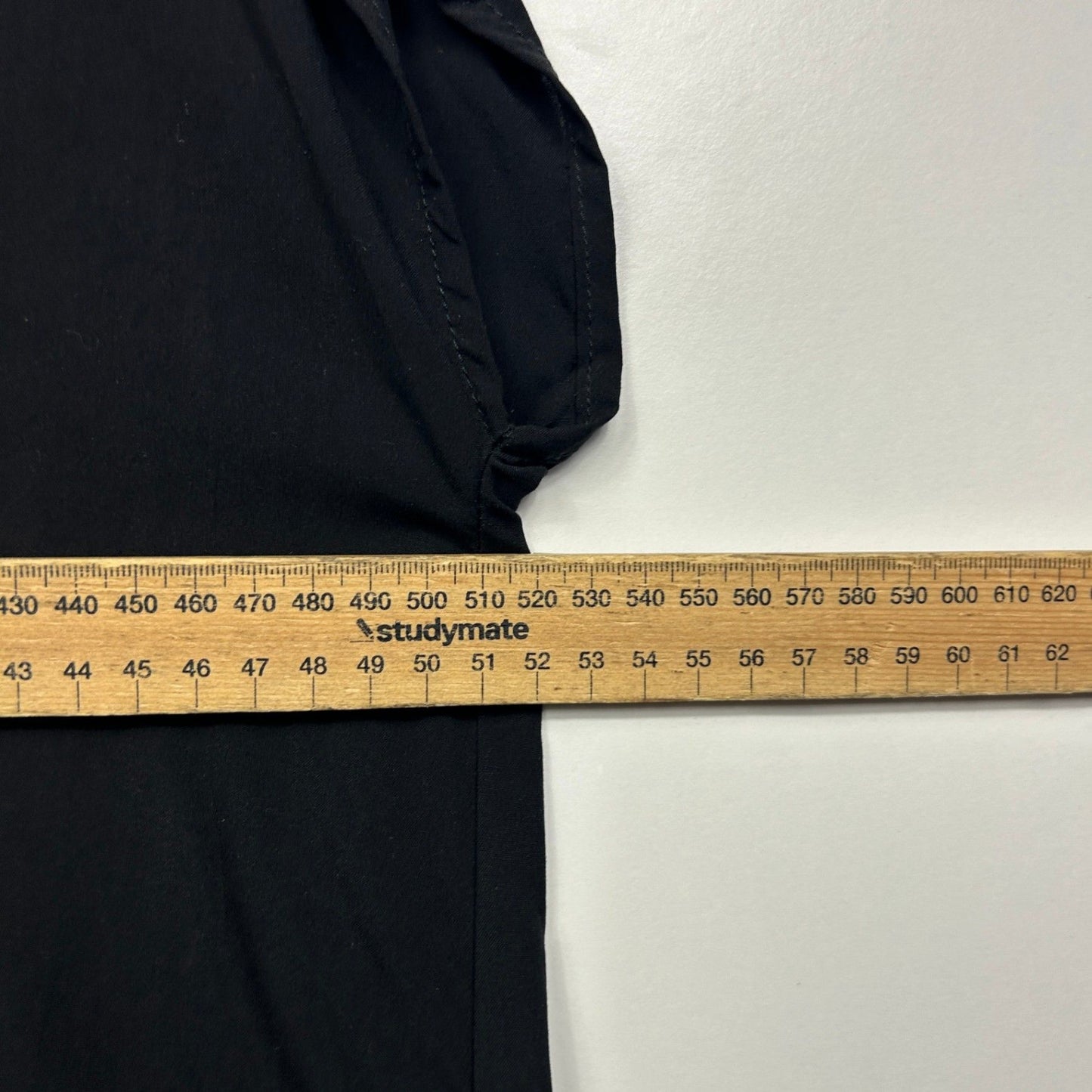 SHEIN Embroidered Boho Black Short Sleeve Smock Viscose Dress Size 14