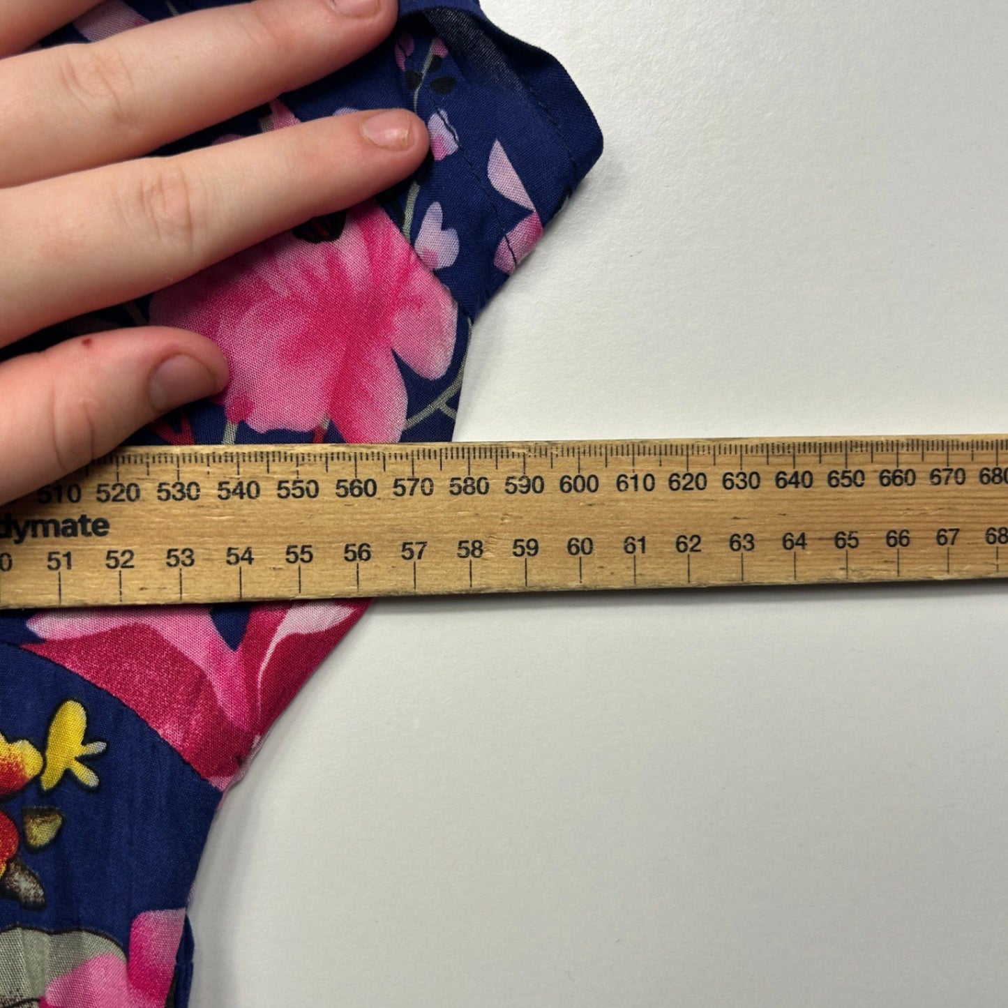 Proud Poppy Multicoloured Floral Short Sleeve Midi Dress Size XL