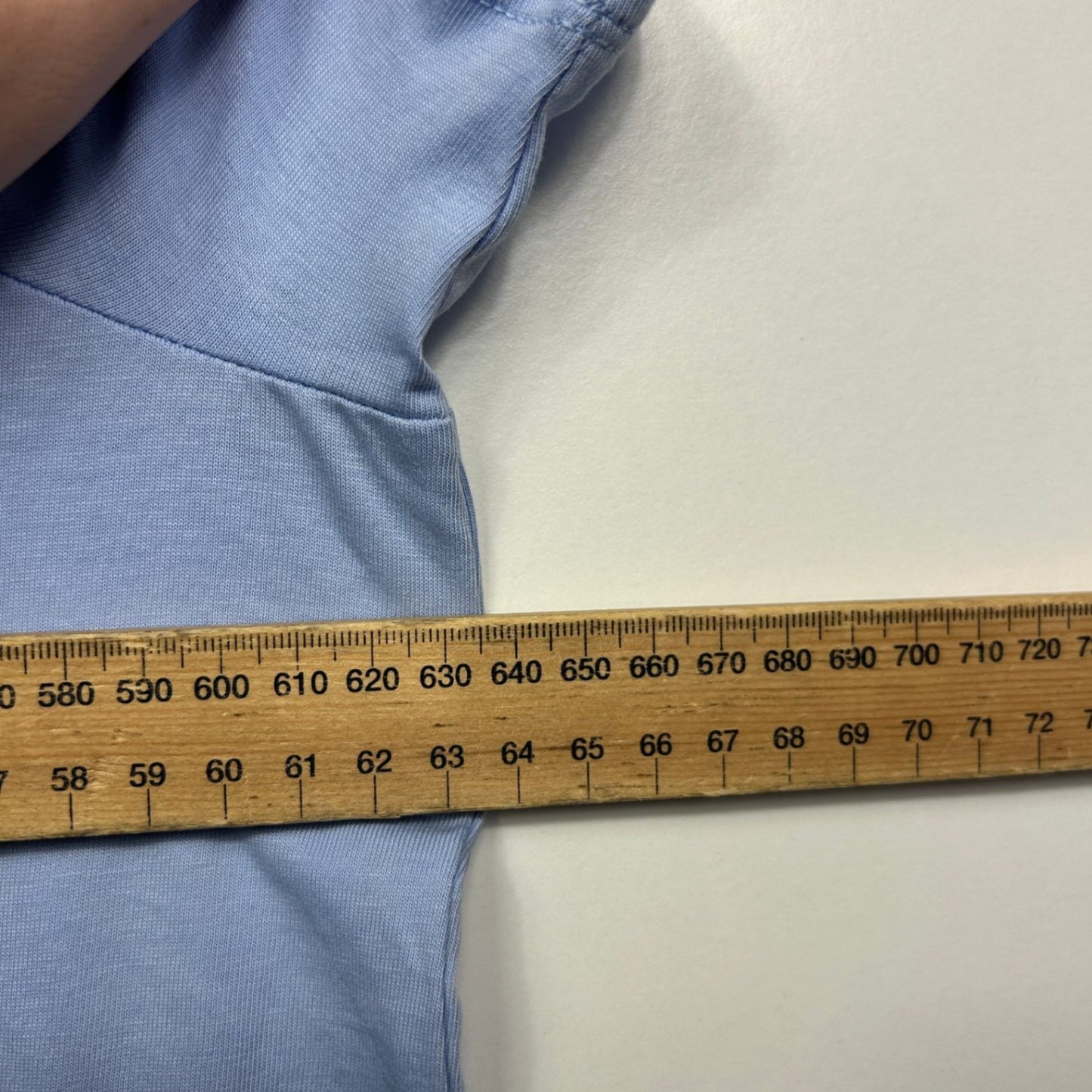 New Anko Blue Short Sleeve Crew Neck Graphic Tee T-Shirt Size 20