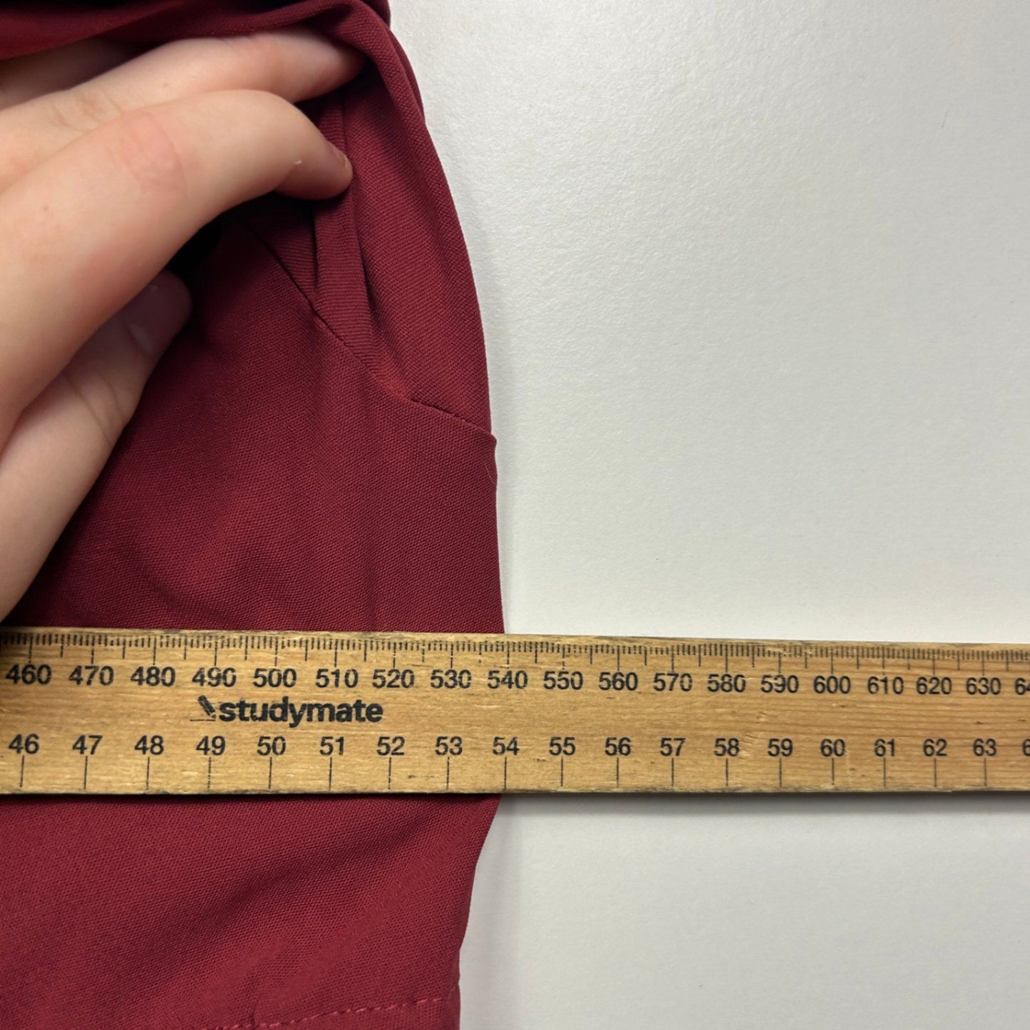 YOINS Burgundy 3/4 Knee Tunic Top or Dress Size 18