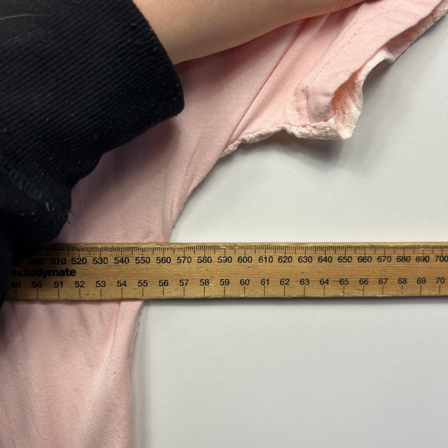 Boo Radley Pink Short Sleeve Embroidered Crochet Blouse Size 20