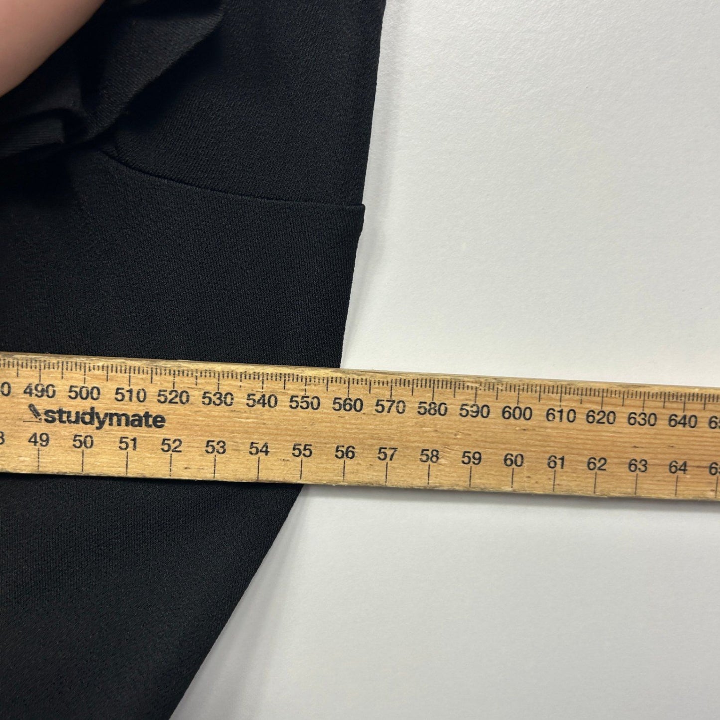 City Chic Black Bell Long Sleeve Blouse Size 20 Plus