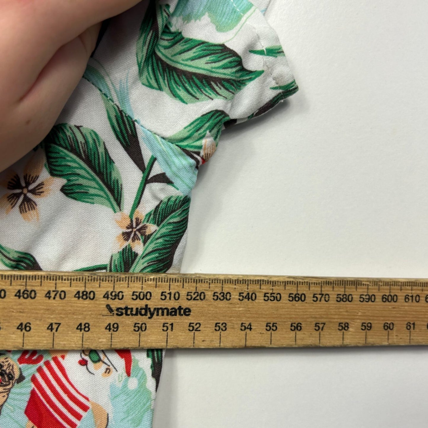 Anko Christmas Viscose Short Sleeve Beach Santa Holiday Dress Size 16