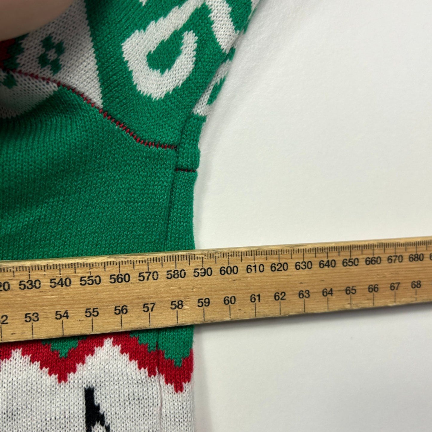 Anko Santa Fair Isle Ugly Christmas Sweater Jumper Size XL Sequins