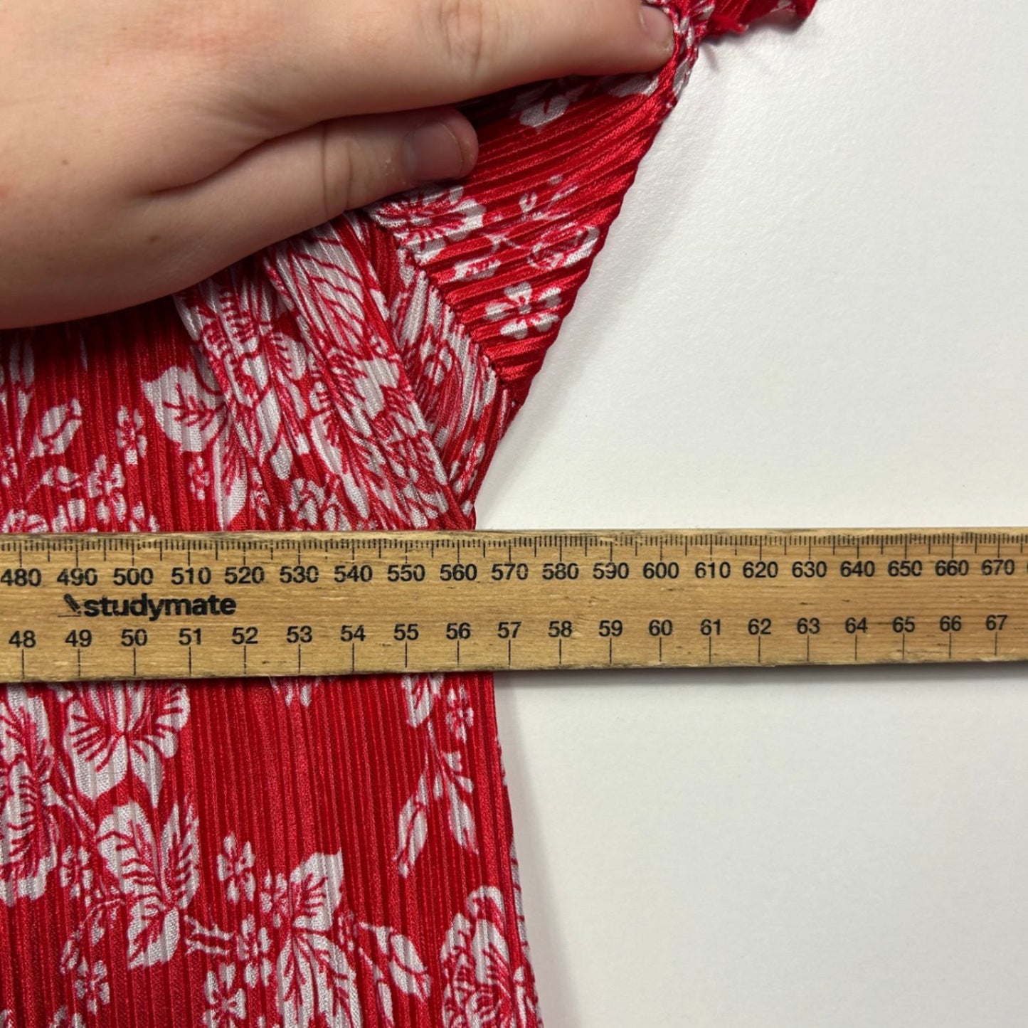 Millers Womens Red Floral Short Sleeve Top Blouse Size 16