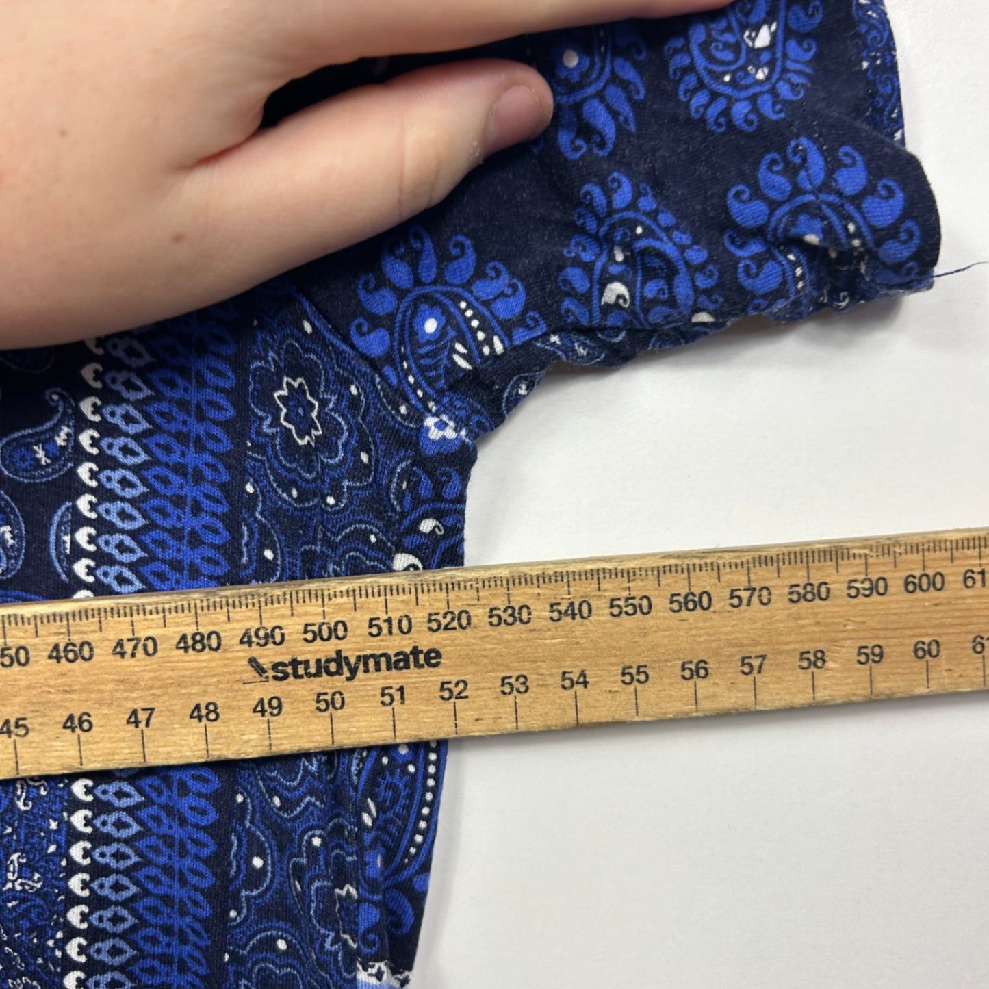 Millers Womens Blue Short Sleeve Cardigan Top Set Size 16