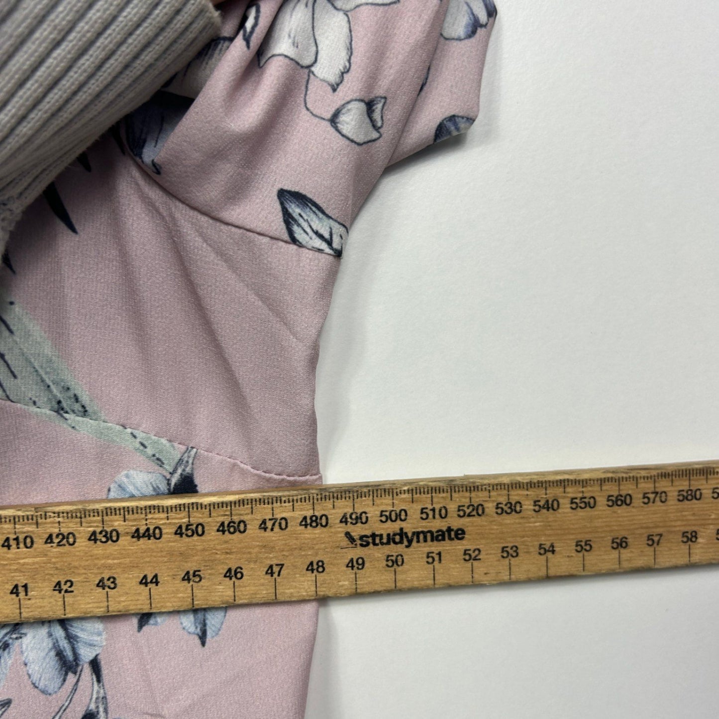 Lorraine Pink Foral Tunic Top Hi Low Hem Size 14 (New with Marks)