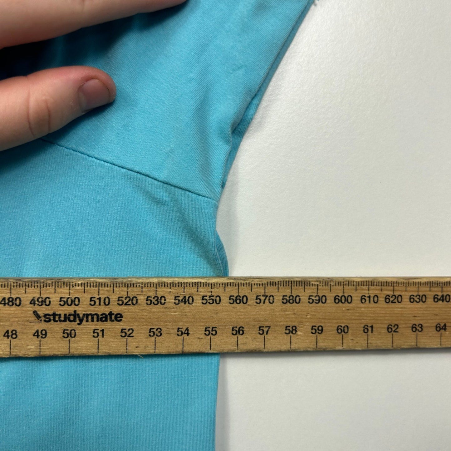 Victoria Hill Blue Cotton Short Sleeve Tshirt Casual Top Size 18