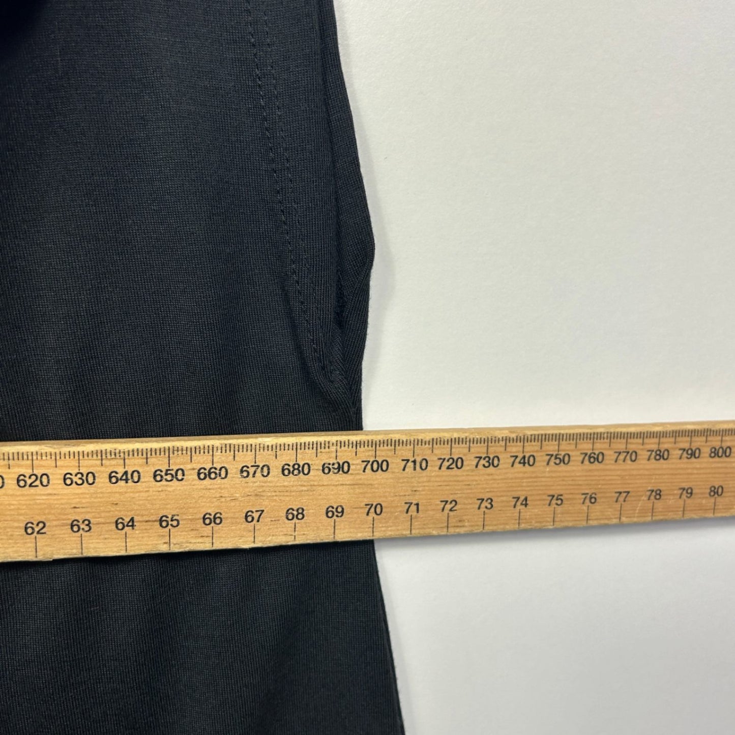 Belle Curve Black Short Sleeve Scoop Neck Casual Top Size 26