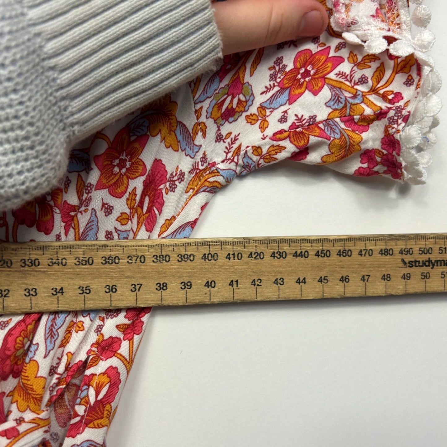 Miracle Multicoloured Floral Wrap Boho Dress Size 14