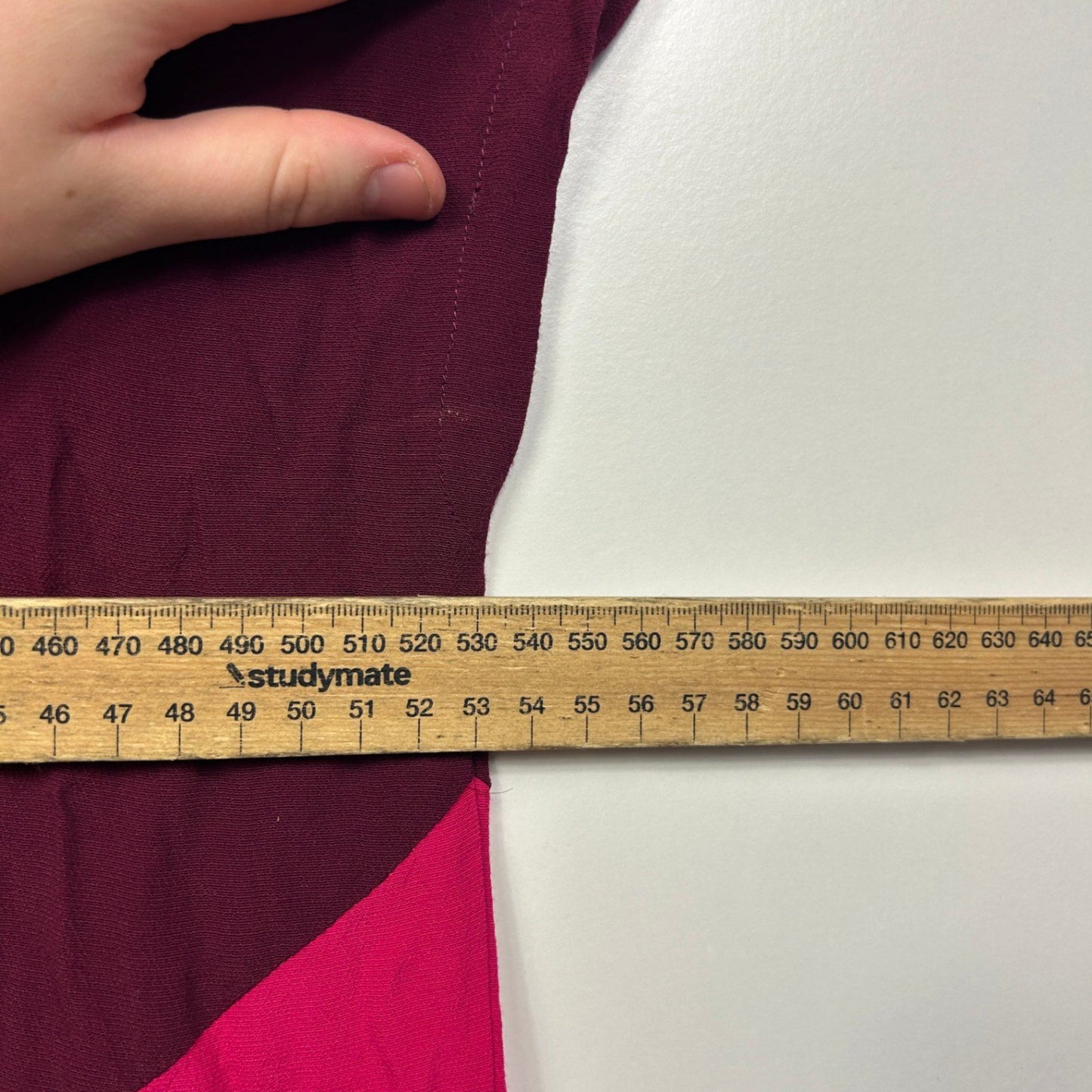 Veronika Maine Short Sleeve Pink Plum Tops\ Size 12