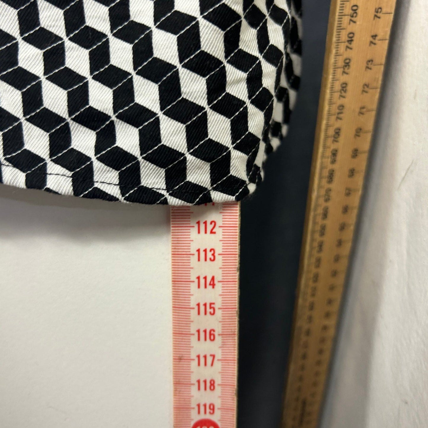 Isobelle Womens Black White Geometric Wide Leg Pants Pull-on Size 20