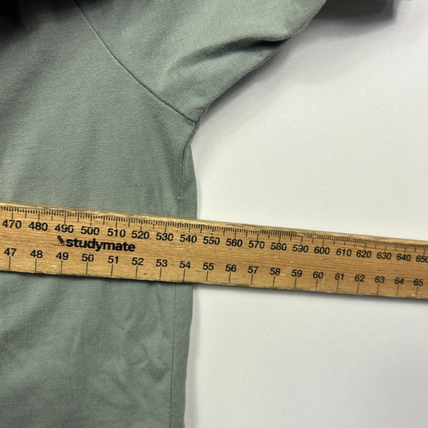 Selfawear Green Cotton Short Sleeve Crew Neck Graphic Tee T-shirt Size XL