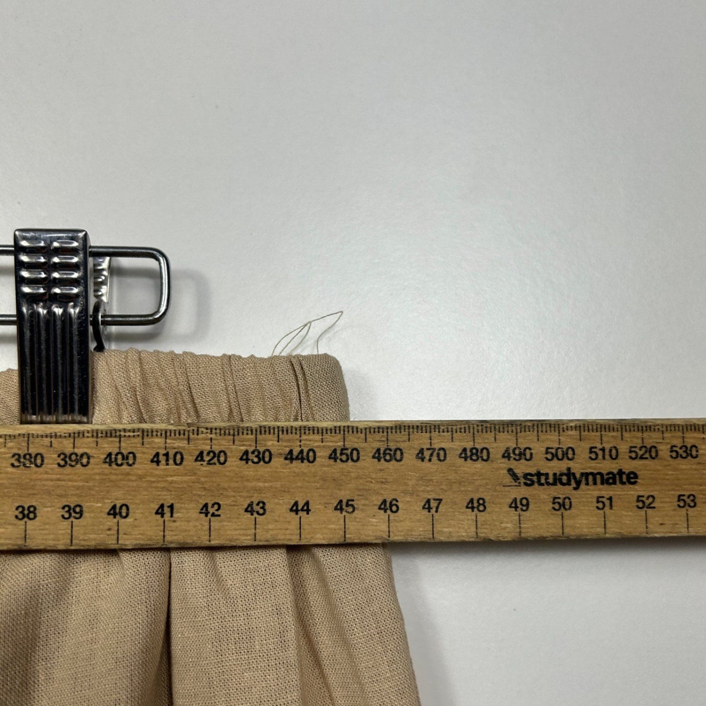 &me Women’s Size 16 Beige Wide Leg Trousers Lightweight Pull-on Linen Blend