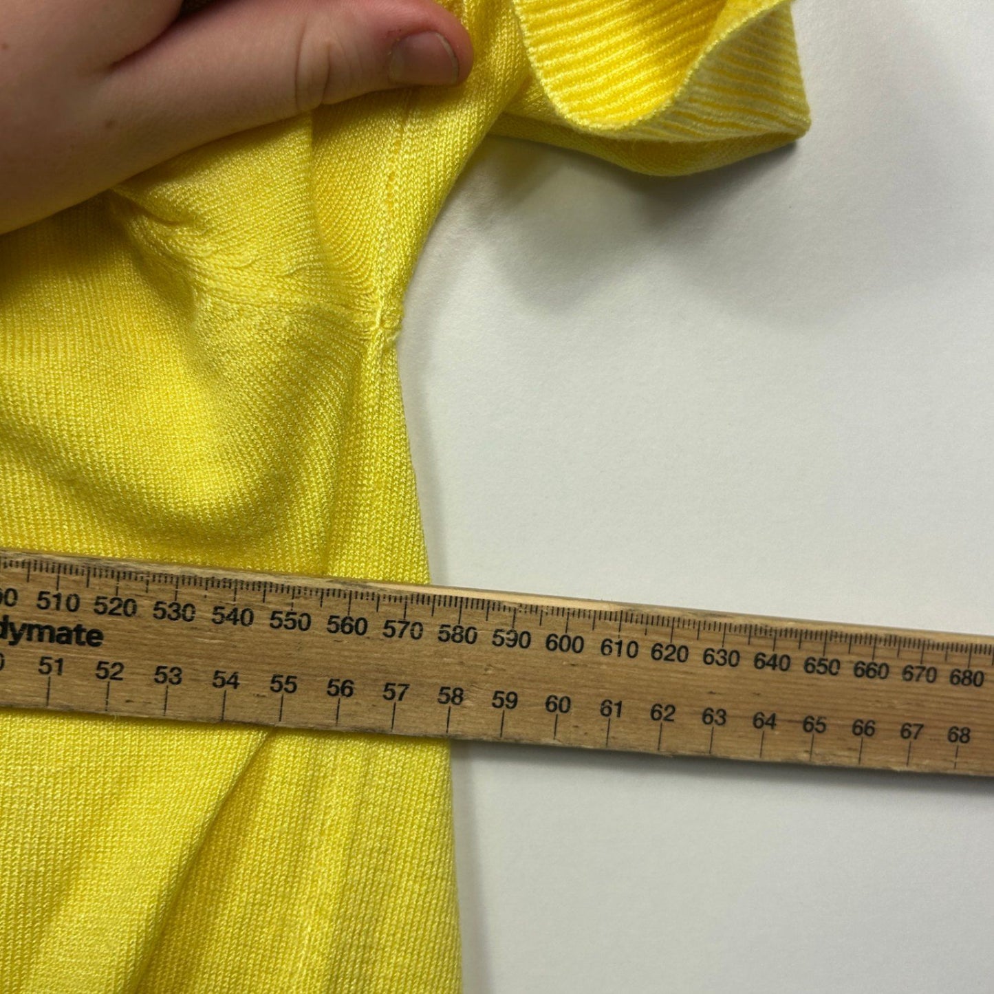 New Millers Womens Yellow Open Front Casual Cardigan Size 2XL