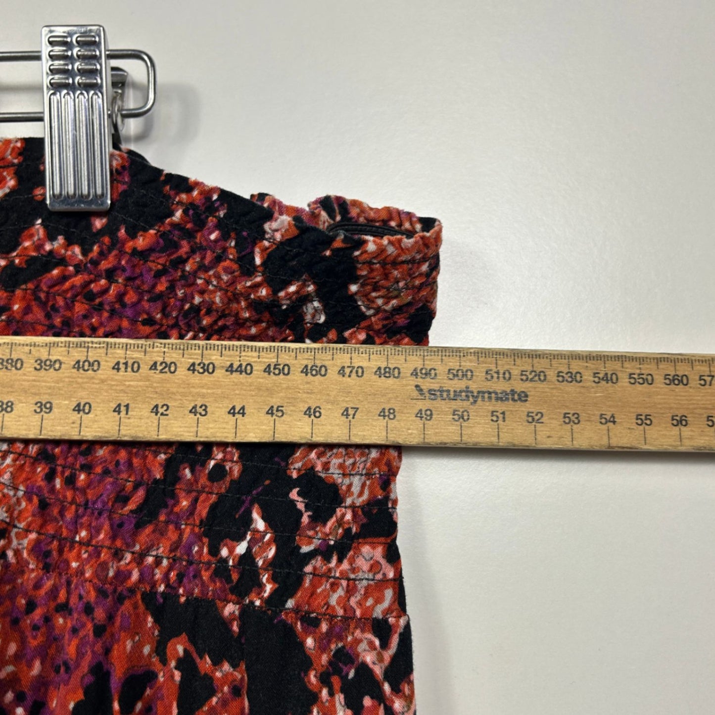 Katies Multicoloured Viscose Elastic Waist Snakeskin Print Maxi Skirt Size 16