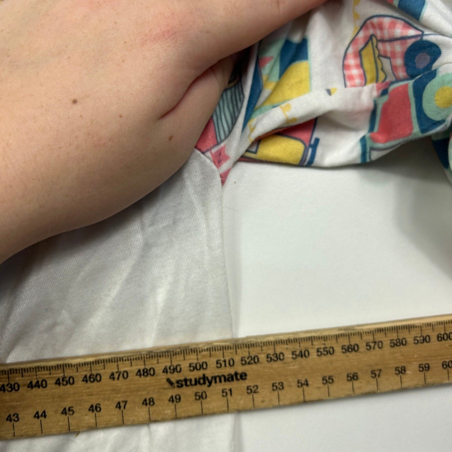 Happy Camper Camping Caravan Long Sleeve Casual Top T-shirt Size XL