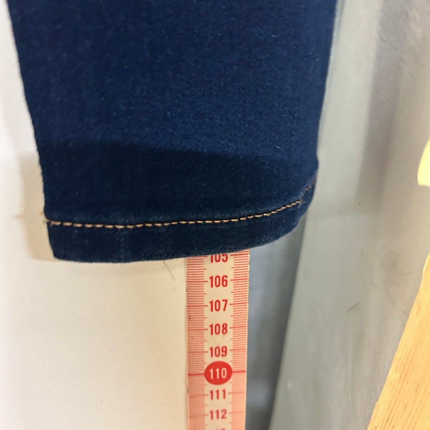 Anko Womens Blue Cotton Blend Fit Jeggings Pants Jeans 22