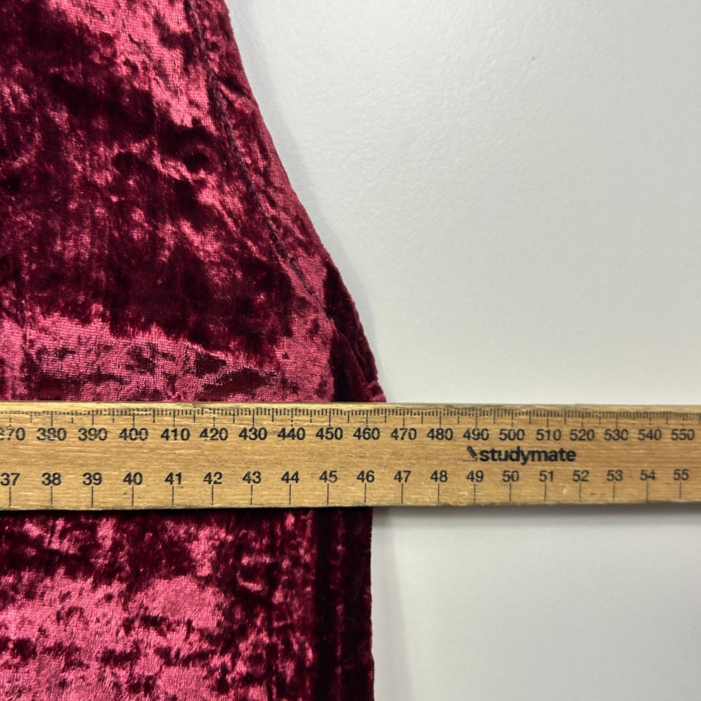 Vintage Velvet Vest Top Size 12