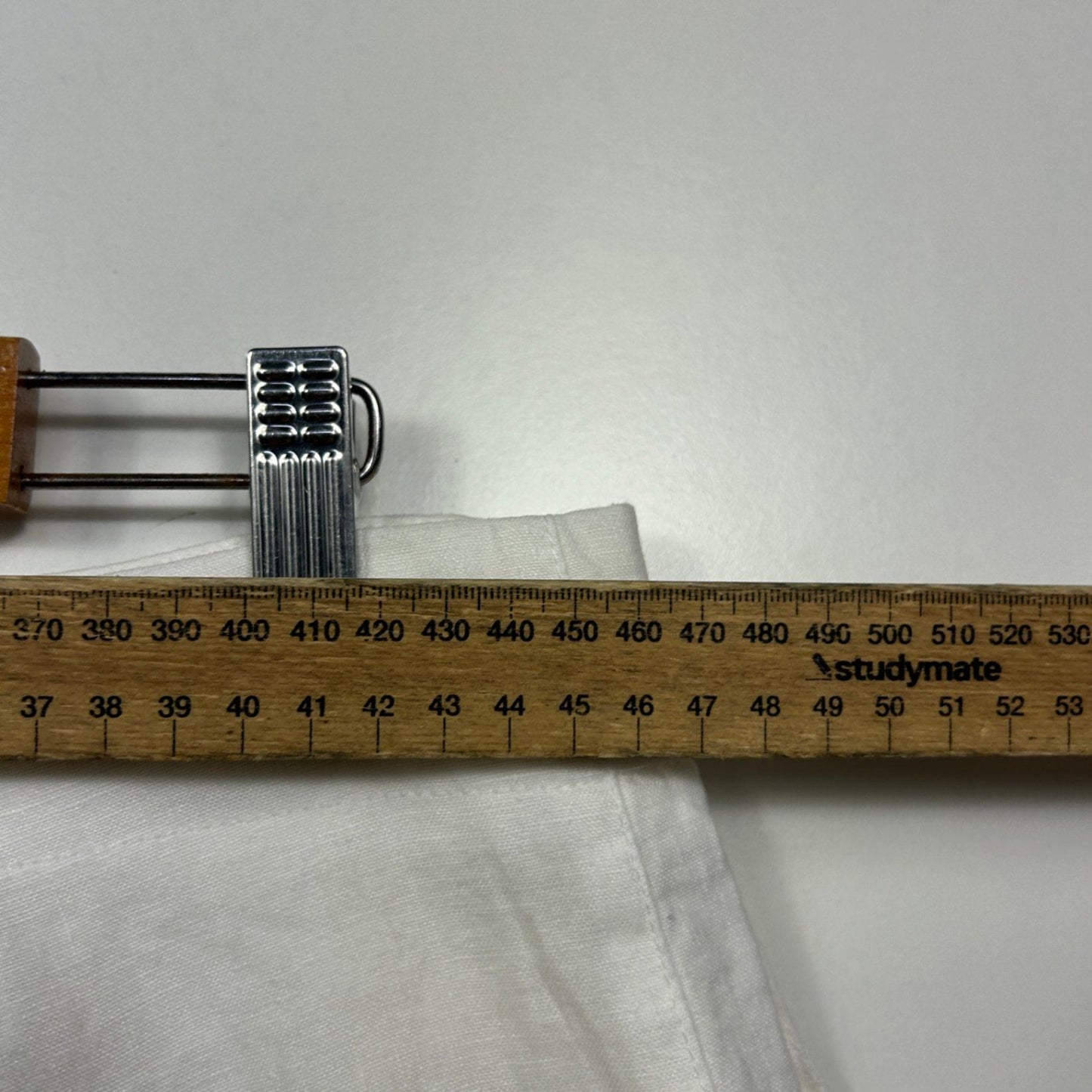 Portmans Womens White Pockets Linen Blend Shorts Size 14