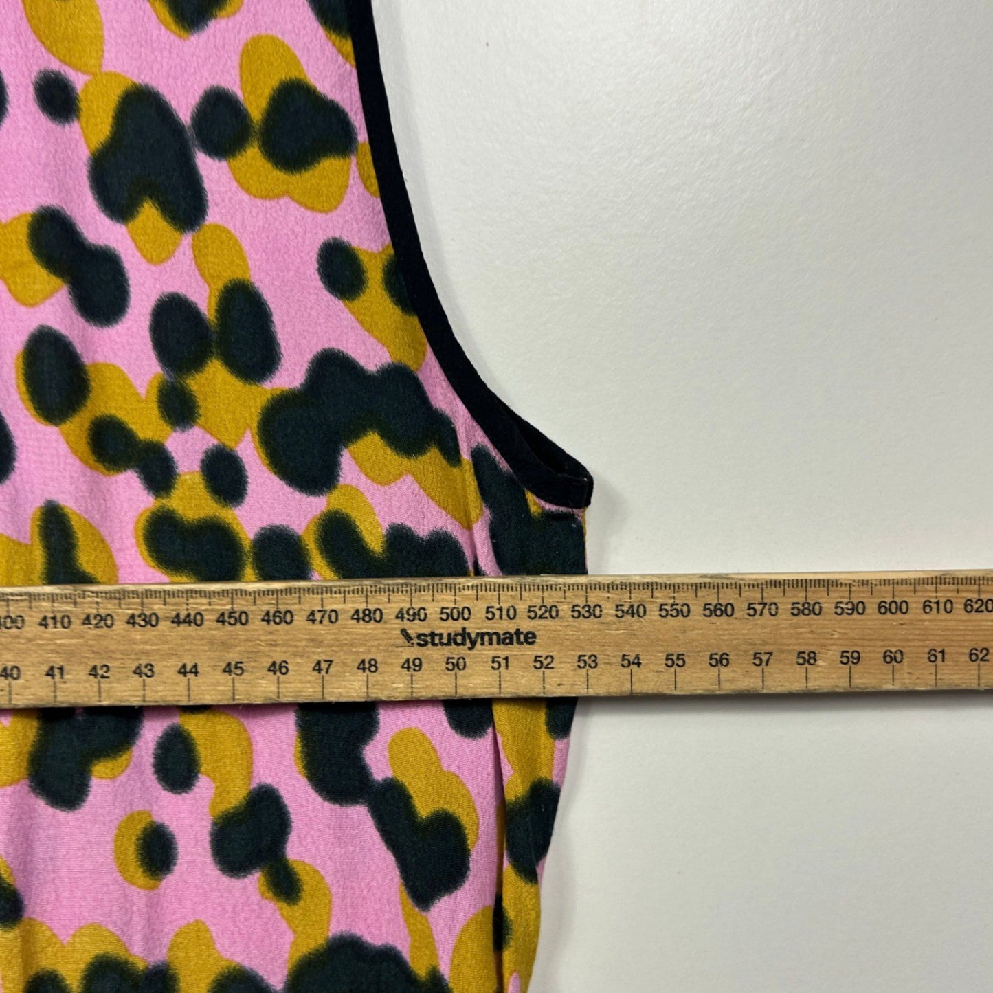 Gorman Dress Pink Sleeveless Animal Print Size 14