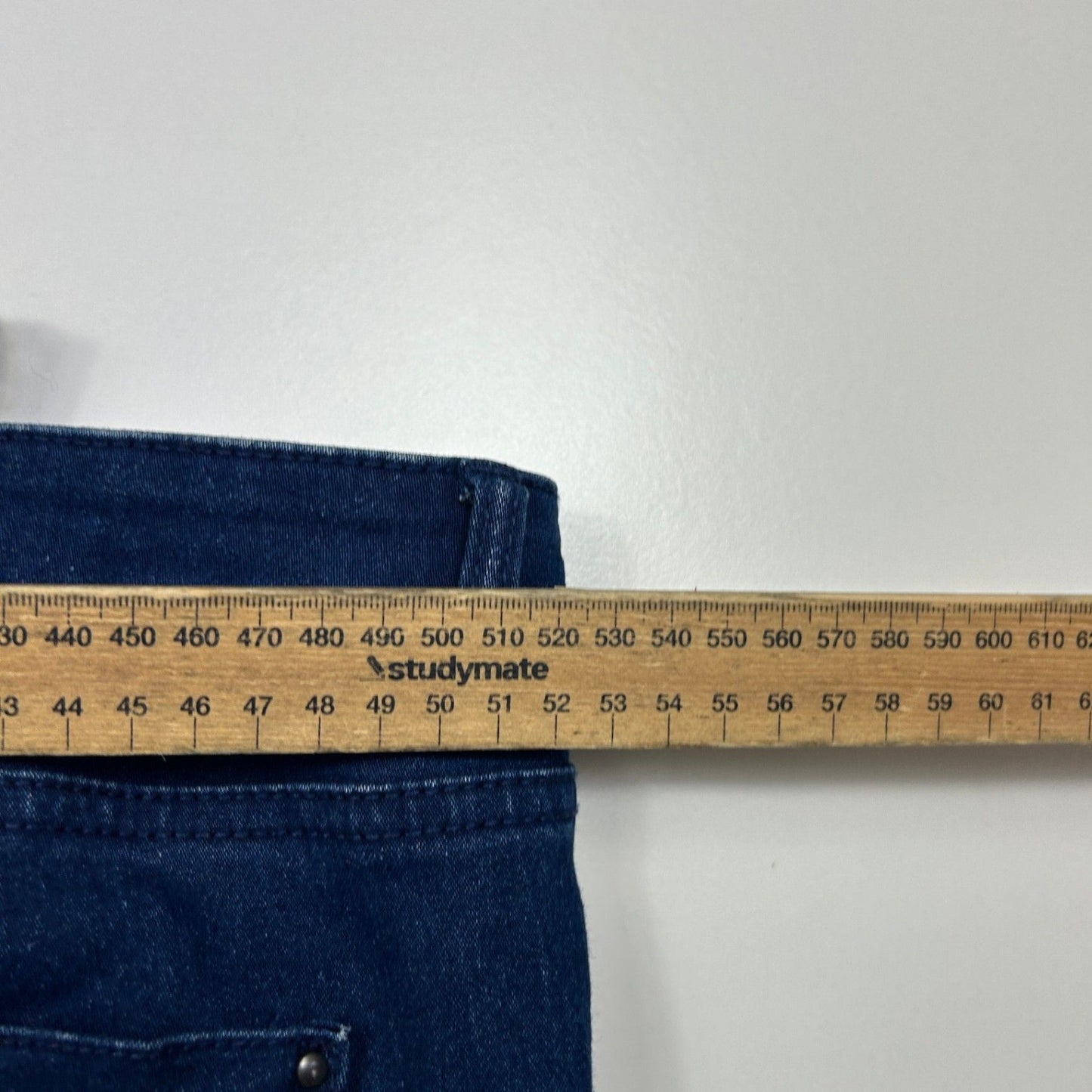 Millers Blue Denim Classic Straight Leg Stretch High Rise Jeans Size 20