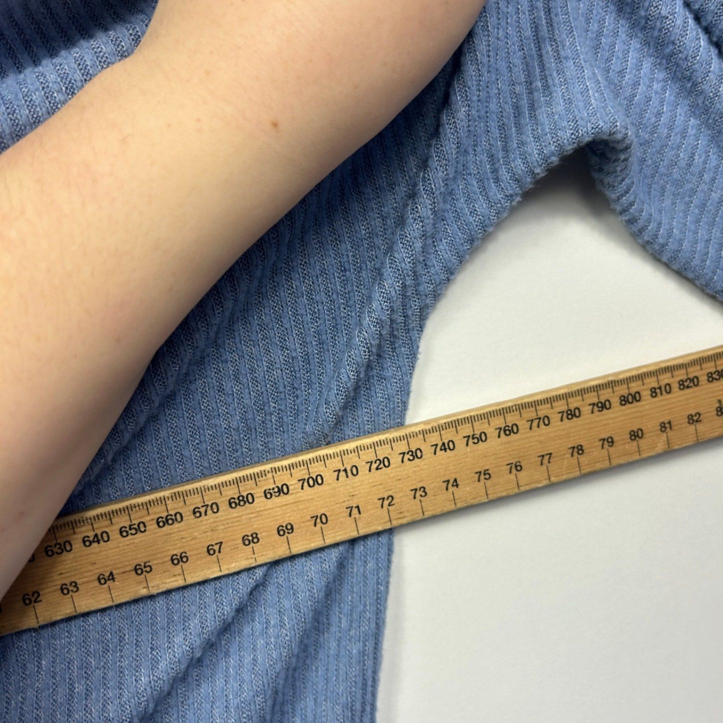 Millers Womens Blue Long Sleeve Scoop Neck Pullover Top Size 22