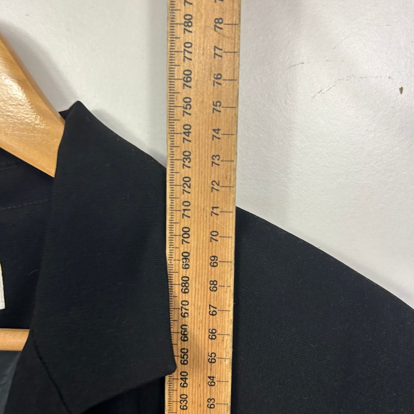 Liz Jordan Black Classic Smart Blazer Jacket Size 18